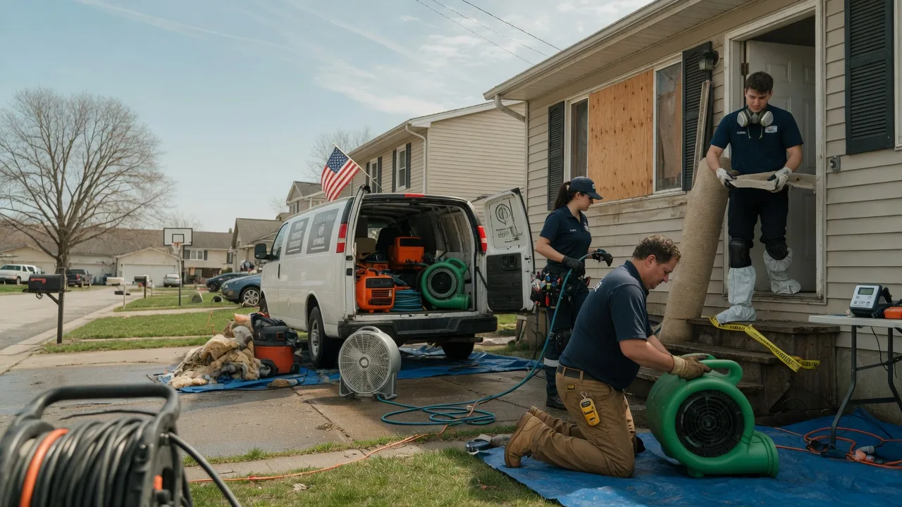 Water Damage Restoration in Yarmouth, IA near me